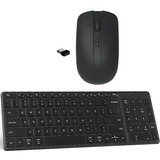 Teclado Mouse Wireless Preto Para Notebook Acer