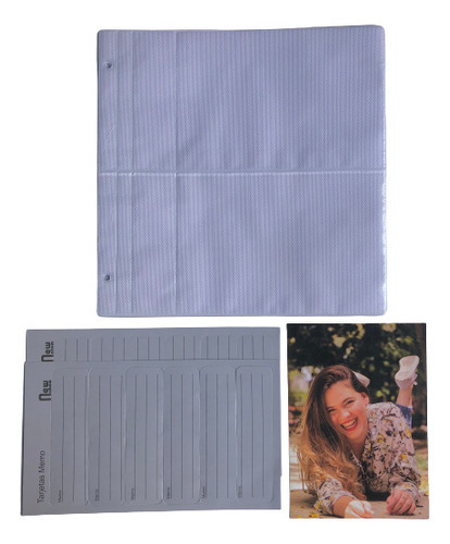 Hojas Para Album 6p Para Fotos 15x21 Cm. Pack X 10 (pvc)