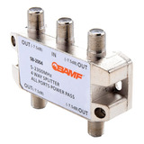 Divisor De Cable Coaxial De 4 Vias Bamf | 5-2300mhz