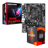 Kit Upgrade Pc Gamer Ddr4 - Ryzen 7 / Placa Mãe A320m M.2