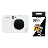 Canon Ivy Cliq+ Instant Camera Printer With 20 Sheets Of Pap