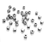 Cubos Acero Quirurgico 3 Mm Pack X 20 Unidades