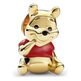 Charm De Disney Oso Winnie The Pooh Color Dorado