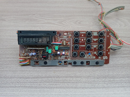 Placa Painel Frontal Receiver Sony Str Vx20bs. 