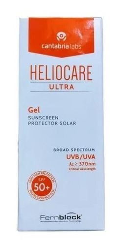 Heliocare Ultra Protector Solar Gel Fps50+ 50ml