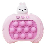Consola Electrónica Antiestrés Pop It Gamer Pink Bunny