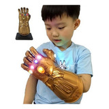 Thanos Infinity Guantelete Con Guante Led Para Niños