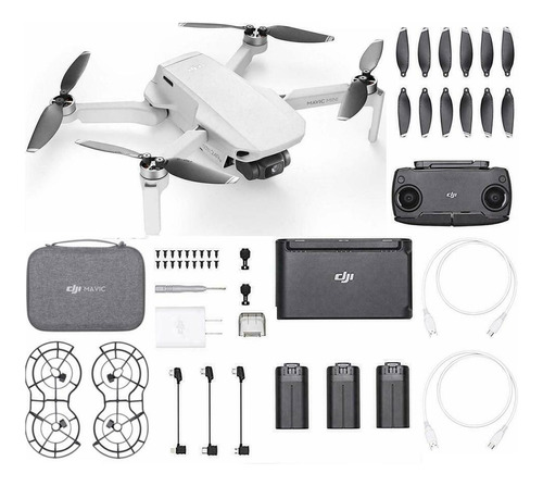 Mini Drone Dji Mavic Con Cámara 2.7k Y Accesorios