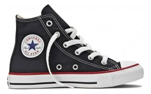 Tenis All Star Chuck Taylor Cano Alto Converse Botinha Preto