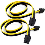 Cable Pci Express De 8 Pines Hembra A 8 Pines Macho (2u)