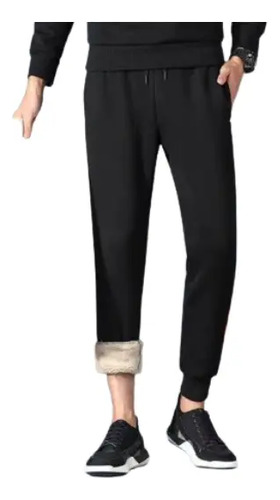 'pantalones Jogging Hombre Gruesos Con Felpa Talla Extra'