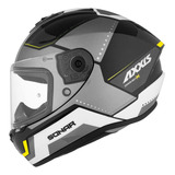 Casco Moto Integral Axxis Draken Sonar B13 Amarillo Brillo