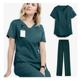 Filipina Quirurgica Dama Conjunto Médico Antifluidos, Scrub