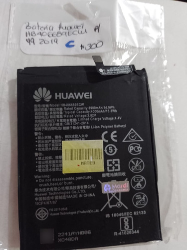 Bateria Huawei Mod.hb406689ecw Para Y9 2019