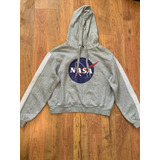 Padrisima Sudadera H&m Nasa Bicolor M Original!!