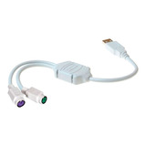 Cable Adaptador Ps2 Puerto Usb A Ps2 Teclado Mouse