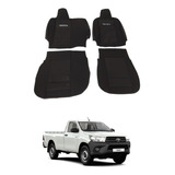 Fundas De Asiento Toyota Hilux Mod 2016-2022 Cabina Sencilla