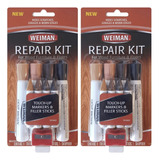 Weiman Kit Reparación Muebles Y Suelos De Madera 2 X 1 Kit