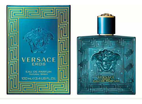 Versace Eros 100 Ml Eau De Parfum Para Hombre Spray