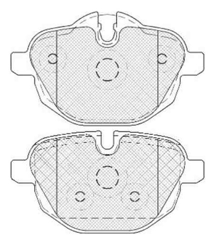 Pastillas Freno Para Bmw X3 2.0 - 3.0 Drive V6 - 16v 10/ Tra Foto 2