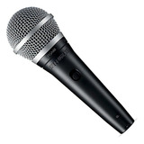 Microfono Shure Pga48 Dinamico Cardio Vocal Color Negro