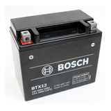 Bateria Moto Bosch Btx12 = Ytx12 12v 10ah Triumph