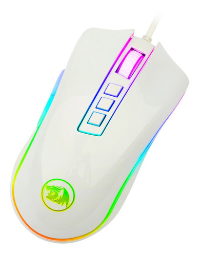 Mouse Redragon  Cobra White M711-w White Profissional 