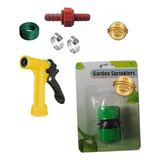 Kit Riego Para Jardin: 15 Mts Manguera + Pistola + Acoples