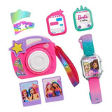 Paquete De Cámara Y Reloj Barbie Juego De Rol A Partir