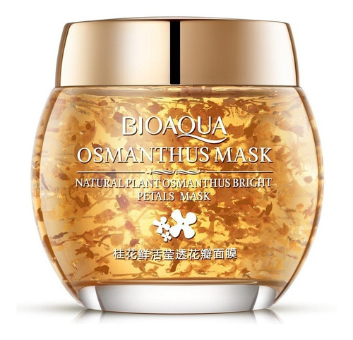 Bioaqua Crema Extracto De Osmanthus Mascarilla De Petalos Tipo De Piel Todo Tipo