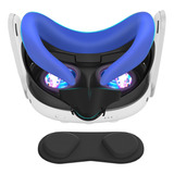 Silicone Face Pad Cover Compatible With Oculus Meta Quest 3