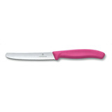 Victorinox Cuchillo De Mesa Y Tomate , 11 Cm, Color Rosa