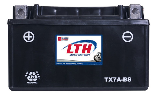 Batería Moto Lth Vento Axus 150 150cc - Tx7a-bs