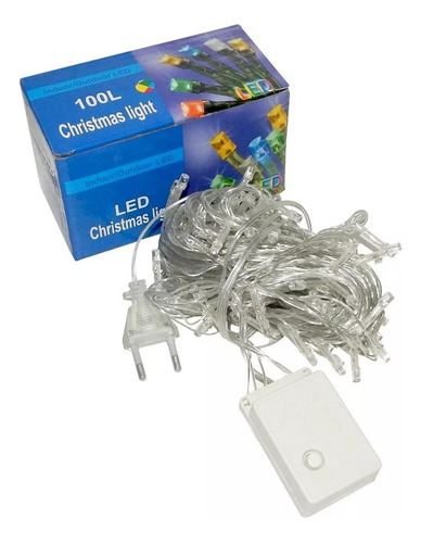 Guirnaldas Luz Led Navidad 9mts 100 Luces 220v Calida