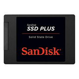 Ssd Sandisk Plus 480gb - Sata Iii 6 Gb/s, 2.5 /7mm, 535 Mb/s