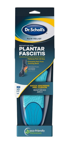 Dr Scholls Plantillas Ortopédicas Para Fasciitis Plantar/hom