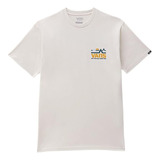 Camiseta De Manga Corta Para Hombre Vans, (mt.) Blanco Antig