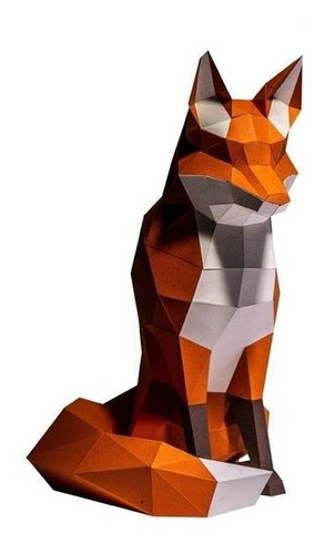 Zorro - Fox - Paper Craft Papercraft Papel Pdf