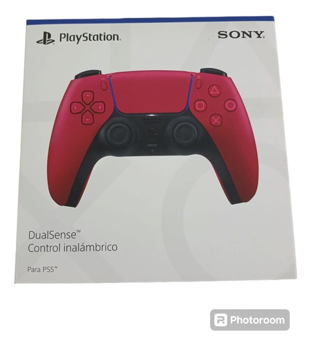 Joystick Ps5 Inalámbrico Sony Playstation 5 Dualsense Rojo