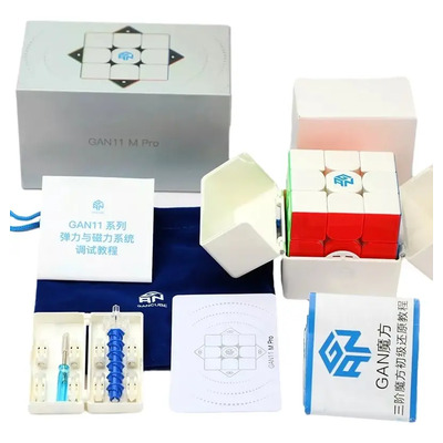 Puzle De Cubos Magnéticos De 3x3 Y 2x2 Velocidades [gan 11m Color De La Estructura 11m Pro Uv | Meses sin interés