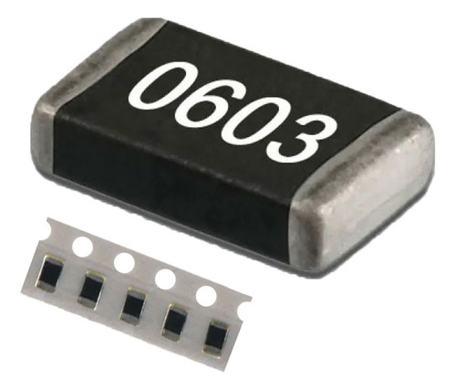 Resistor Smd 0603 Vários Valores 1% (5 Peças)