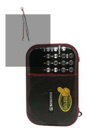 Radio Portable Negro Recargable Usb/tsd/fm/5w Radio Smart Ke