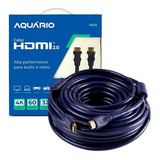 Cabo Hdmi Blindado 2.0 Ethernet 20 Metros 4k 3d 2160p