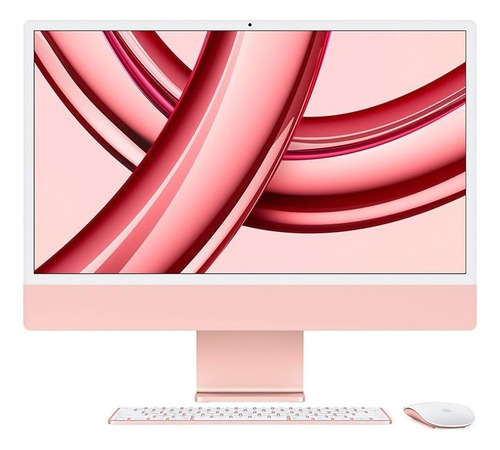 iMac 24'' M1 2021 Cpu 8c, 8gb, 512gb Ssd - Vermelho