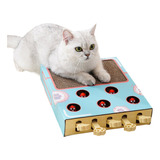 Pet Cat Scratching Board+juguete Multifuncional Para Gatos