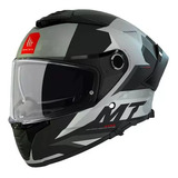 Casco Moto Integral Mt Thunder 4 Sv Exeo C2 Mate Doble Visor