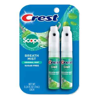 Crest Scope Spray Bucal Menta 2 Pack 7 Ml | Envío gratis
