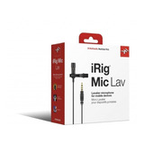 Ikmultimedia Irig Mic Lav Microfono Lavalier Smartphone 