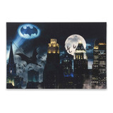 Open Road Brands Dc Comics Bat Signal Over Gotham City Galle