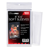 Ultra Pro Folios Suaves De 4 X 6 Para Tarjetas (100 U.